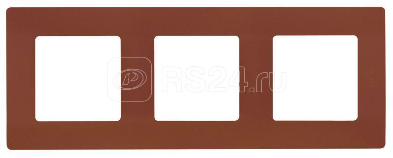 Рамка 3-м СП Etika IP20 какао IEK 672573