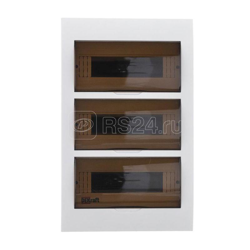 Корпус встраиваемый ЩРВ-П-36 50х36х10 36мод. IP41 пластик. DEKraft 31007DEK
