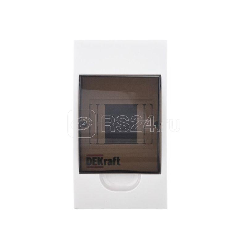 Корпус навесной ЩРН-П-4 20х11х9 4мод.IP41 пластик. DEKraft 31008DEK