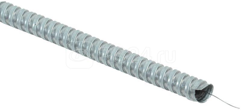 Металлорукав Р3-ЦХ-10 d10мм с протяжкой ELASTA (уп.100м) IEK CMP18-010-K00-100