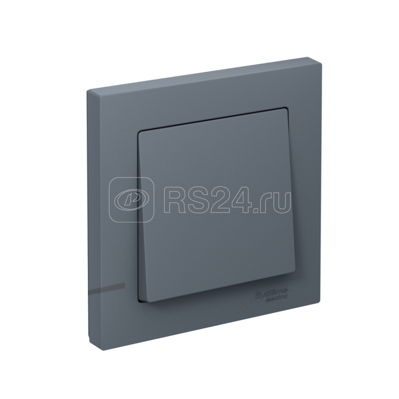 Выключатель 1-кл. СП AtlasDesign 10А IP20 (сх. 1) 10AX в сборе грифель SE ATN000712