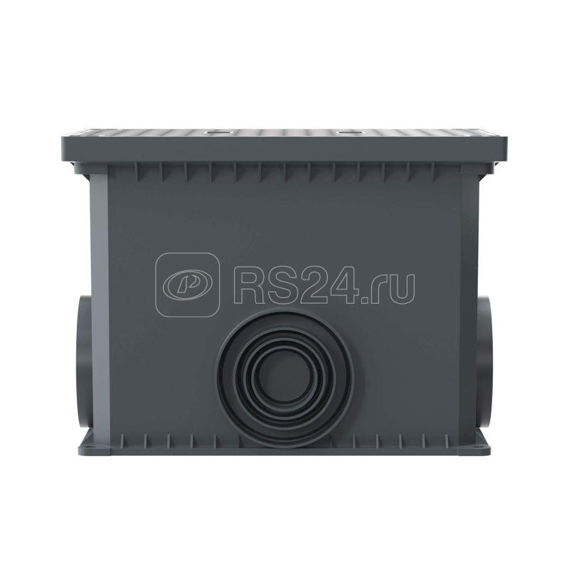 Колодец смотр. 335х240х255 с крыш. для двуст. труб DKC 025002
