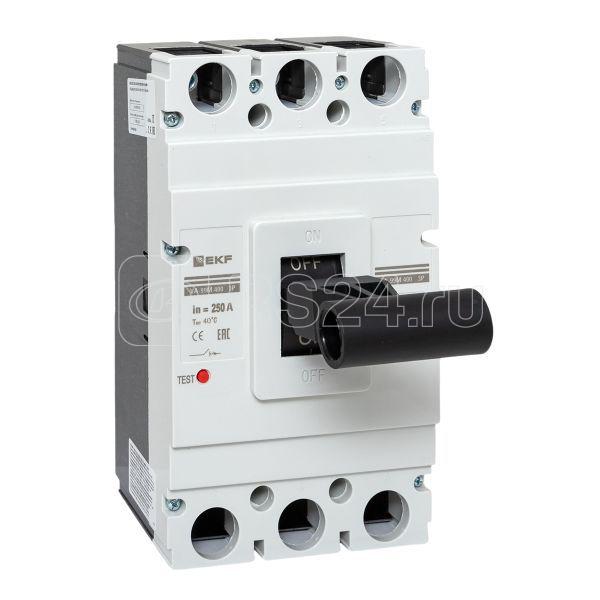 Выключатель автоматический 3п 400/250А 42кА ВА-99М PROxima EKF mccb99-400-250m