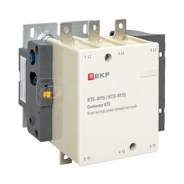 Контактор КТЭ-1 115А кат. 230В AC 1НО EKF ctr-b-115