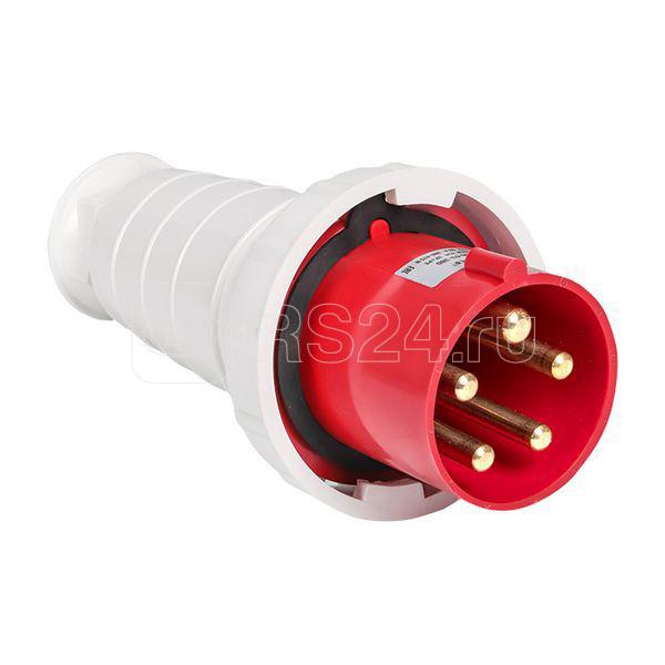Вилка переносная 035 63А 3P+PE+N 380В IP67 EKF ps-035-63-380