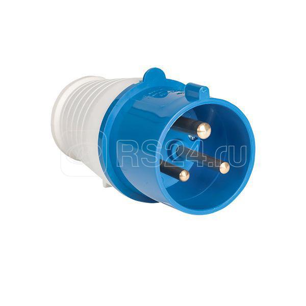 Вилка переносная 013 16А 2P+PE 220В IP44 EKF ps-013-16-220