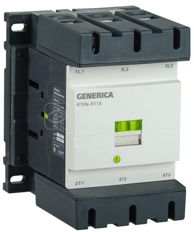 Контактор КТИе-5115 115А 230В/АС3 GENERICA KKTE50-115-230-10