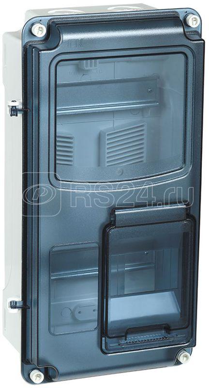 Корпус ЩУРн-П 1/8 Krepta 3 IP66 PC пластик. IEK MSP1-N-08-66-L