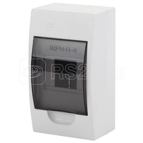 Бокс навесной ЩРН-П-4 4мод. IP41 пластик SIMPLE NO-box_simple-plastic_4_surface BOXS04 Эра Б0041521