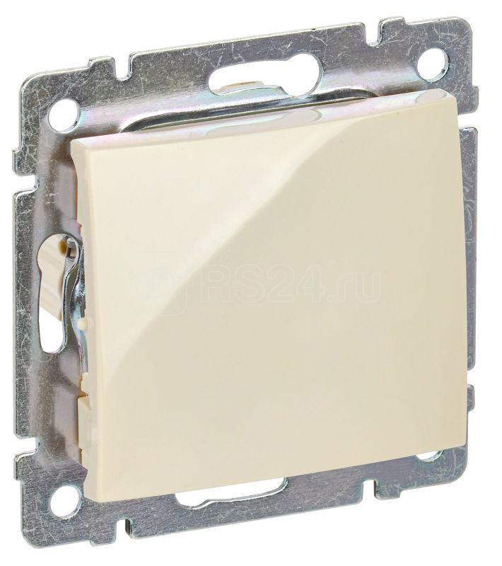 Кнопка 1-кл. СП Valena 10А IP20 механизм сл. кость IEK 774311