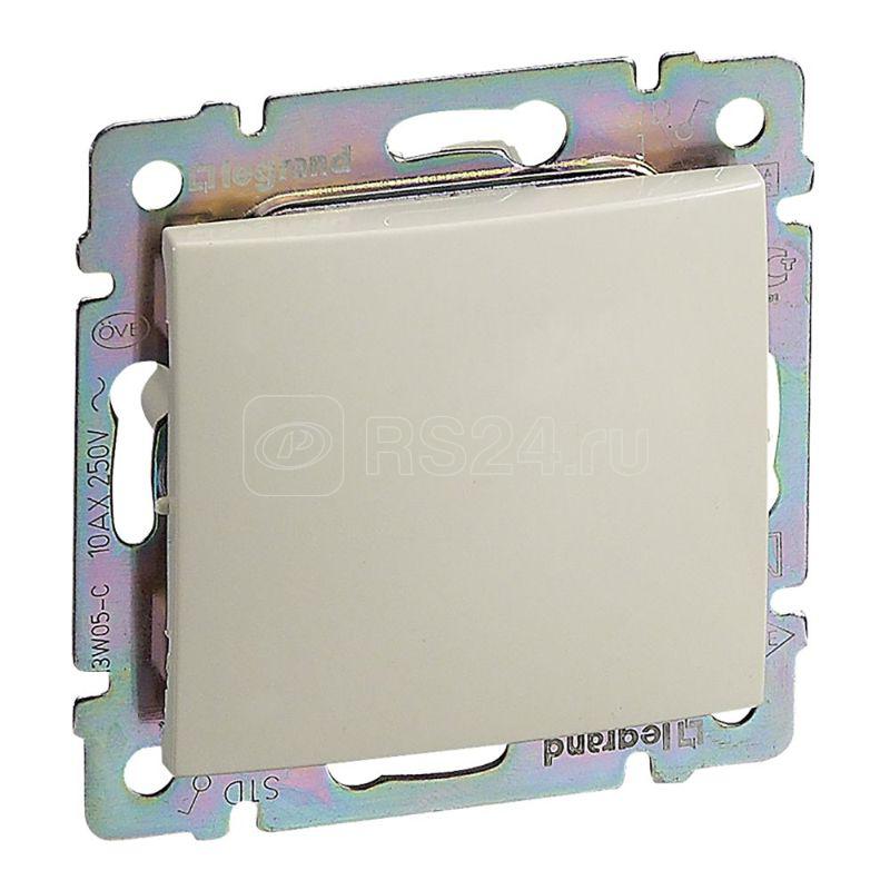 Выключатель 1-кл. СП Valena 10А IP44 250В механизм сл. кость Leg 774101