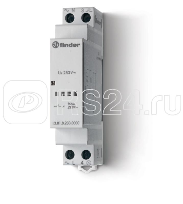 Реле модульное электронное 1NO 16А 230В AC 17.5мм IP20 FINDER 138182300000