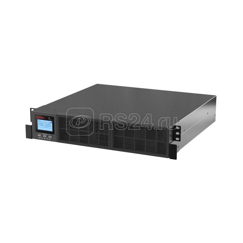 Источник бесперебойного питания Онлайн для Small Rackmount 2000 ВА/2000Вт 1/1 8xIEC C13 1хIEC C19 EPO USB RS-232 Rack 2U 4х9А.ч DKC SMALLR2A5I
