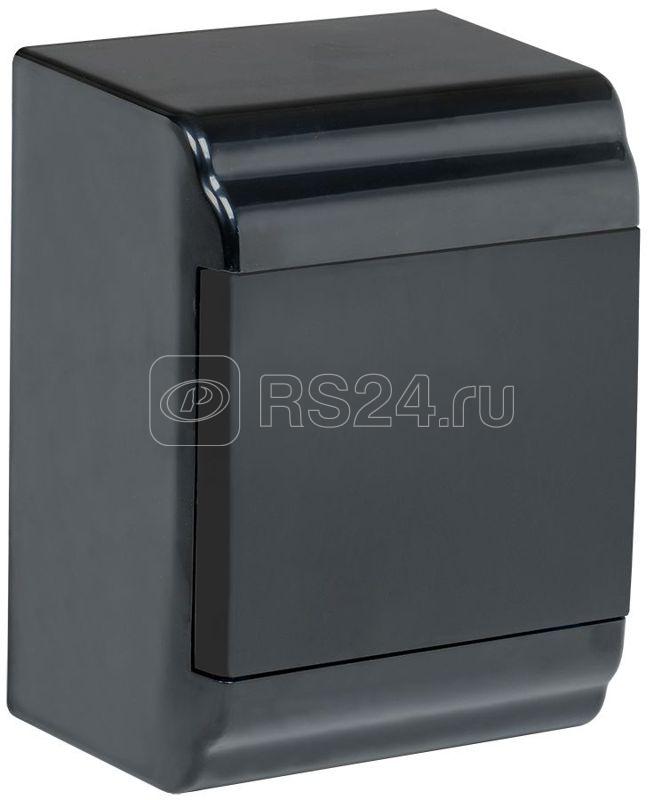 Корпус модульный навесной ЩРН-П-4 PRIME IP41 пластик. черн. IEK MKP13-N-01-04-41-K02