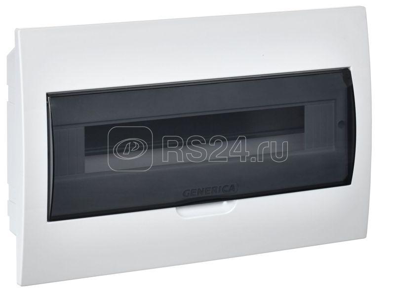 Бокс ЩРВ-П-18 мод. встраив. пластик IP41 GENERICA MKP12-V-18-41-G