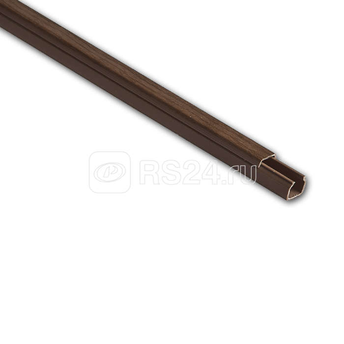 Кабель-канал 12х12 L2000 пластик дуб (темн. основа) Ruvinil РКК-12х12-08М
