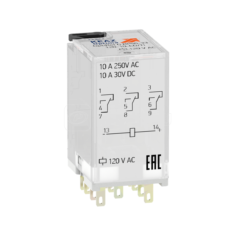 Реле промежуточное OptiRel G RP55-33-240-10-CO КЭАЗ 281087