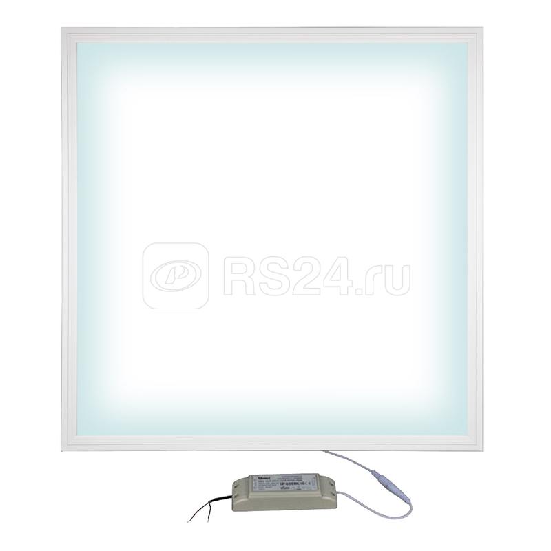 Светильник светодиодный ULP-6060-36W/4000K EFFECTIVE WHITE 36Вт 4000К офисный потолочный встраив. опал. рассеив. с источником питания бел. Uniel UL-00004668