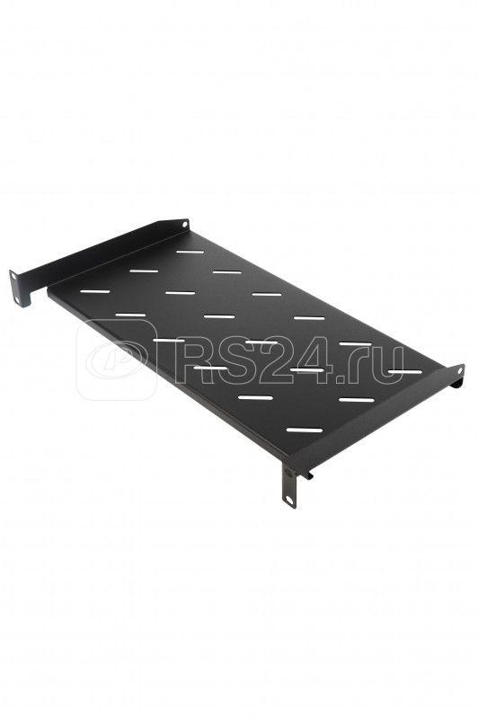 Полка угловая TAL3-1U-250-RAL9005 с перфорацией 19дюйм 1U ширина 440мм глубина 250мм черн. (RAL 9005) Hyperline 431067