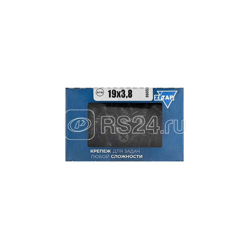 Саморез гипсокартон-дерево 3.8х19 (коробка) (уп.200шт) Tech-Krep/Zitar 102119