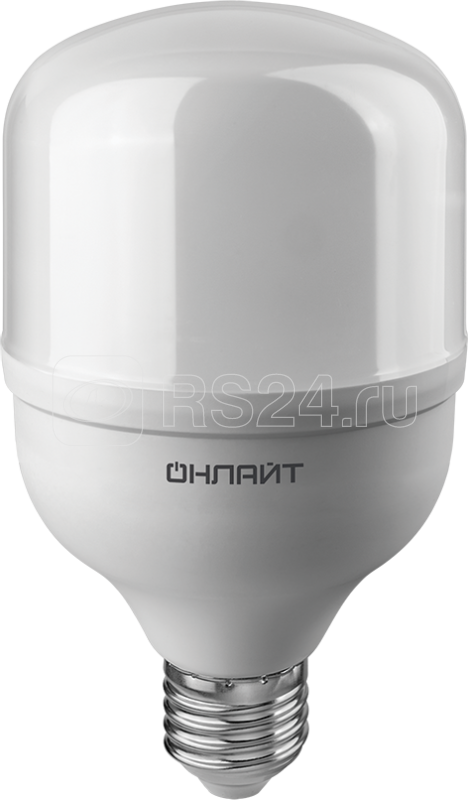 Лампа светодиодная высокомощная 82 900 OLL-T80-30-230-840-E27 30Вт 4000К нейтр. бел. E27 2400лм 176-264В ОНЛАЙТ 82900