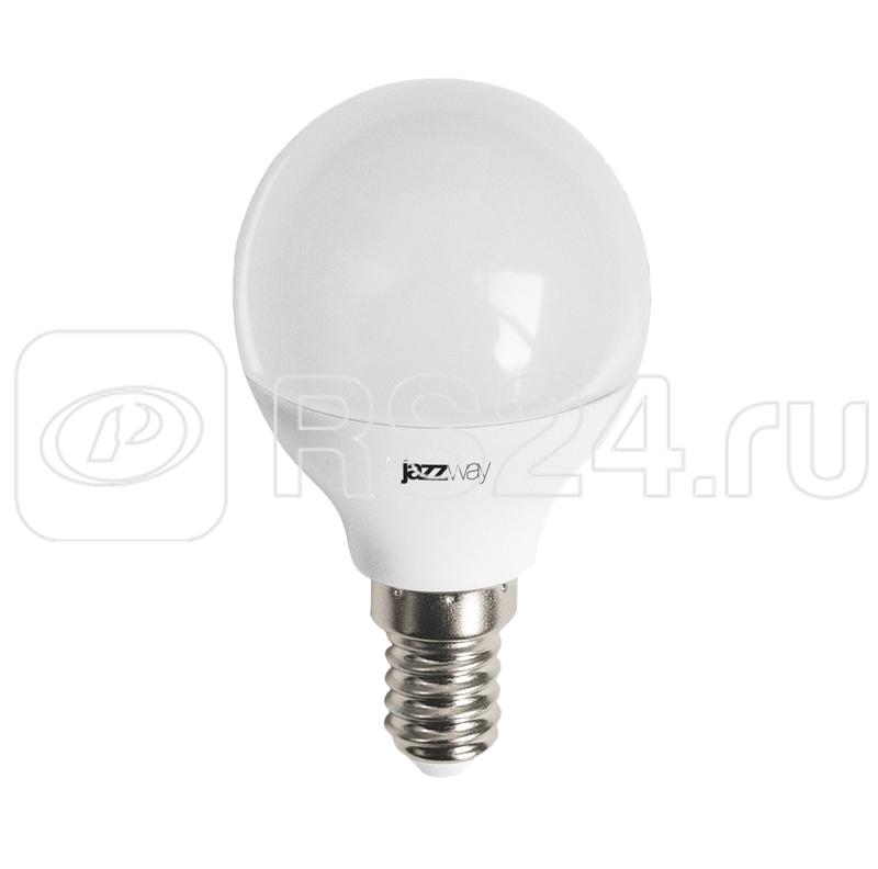 Лампа светодиодная PLED-LX 8Вт G45 шар 4000К нейтр. бел. E14 Pro JazzWay 5025295