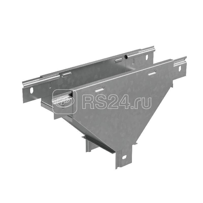Отвод для лотка Т-образ. вертикал. вниз 100х50 "ПЛЮС" TDVplus50-100 INOX304 КМ PL6226
