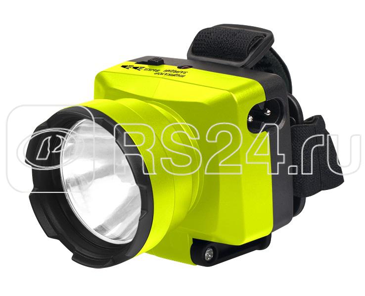 Фонарь аккумуляторный налобный AccuFH7-L3W-gn 1LED 3Вт IP20 140лм 2 режима: 100проц. 60мин/50проц. 240мин аккум. 0.9А.ч регулир. угол наклона зел. ФАZА 2857668