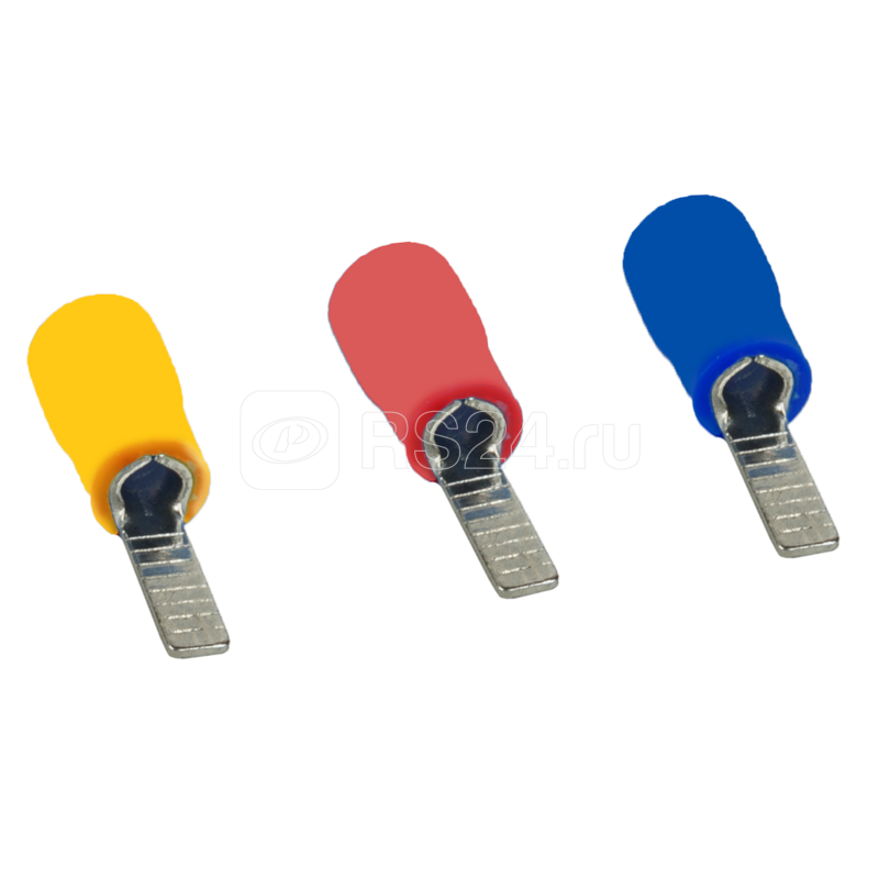 Наконечник штыревой плоский НШпИ OptiKit T-Shp-PVC-1.5-2.5 (уп.100шт) КЭАЗ 278021