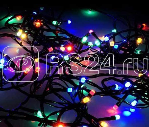 Гирлянда "Нить" DC-LD120-M-E 120 LED мульти уличная колпачек "кристалл" SHLights 4690601042910