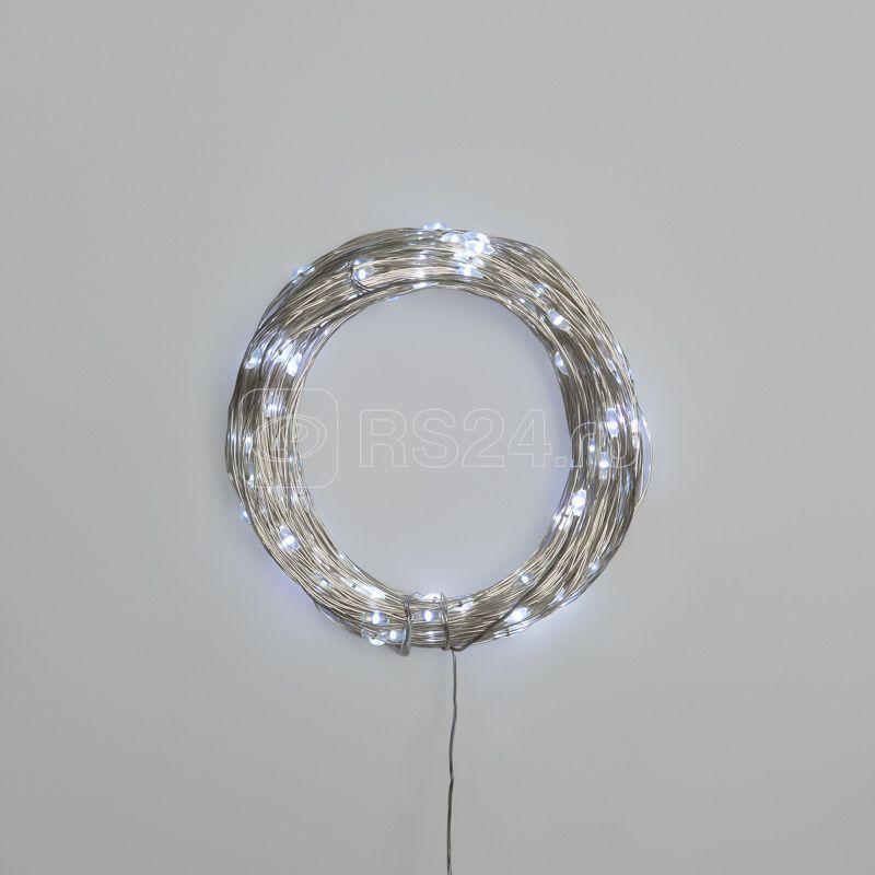 Гирлянда светодиодная "Роса" 20м 200LED бел. 3.6Вт IP44 с трансф. Neon-Night 303-205