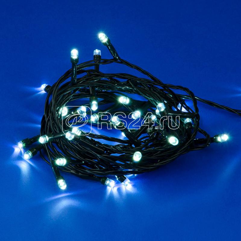 Гирлянда LED ULD-S0500-050/DGA WHITE IP20 5м 50 диодов бел. свет провод зел. Uniel UL-00007305