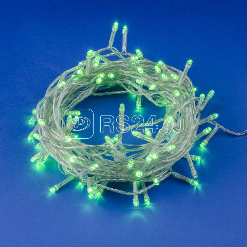 Гирлянда LED ULD-S1000-100/DTA GREEN IP20 10м 100 диодов зел. свет провод прозр. Uniel UL-00007198
