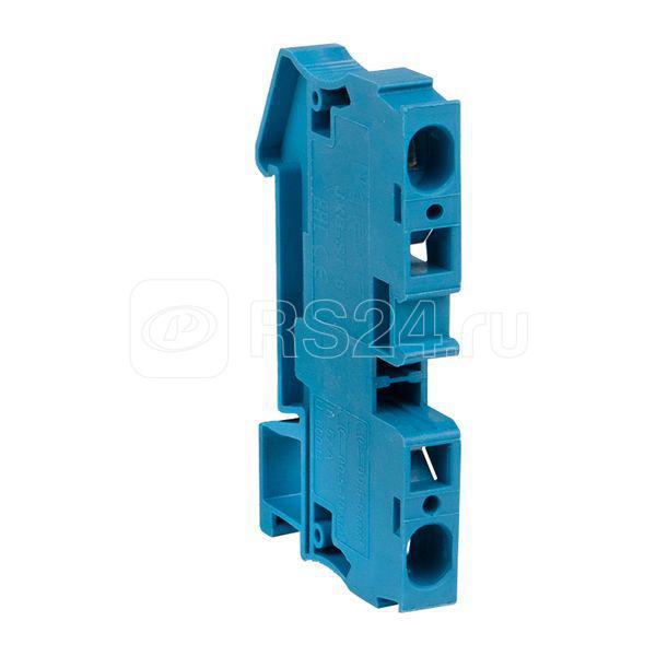 Колодка клеммная ST-6 57А пружинная син. EKF plc-jxb-st-6-blue