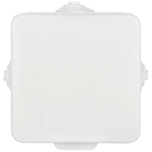 Коробка распаячная ОП КОР 65х65х50мм IP54 с гермовводами 4 входа KOR-65-65-50-4g Эра Б0037445