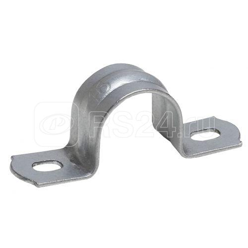 Скоба двухлапковая d25-26мм метал. (уп.100шт) SMD-25-26 Эра Б0036429