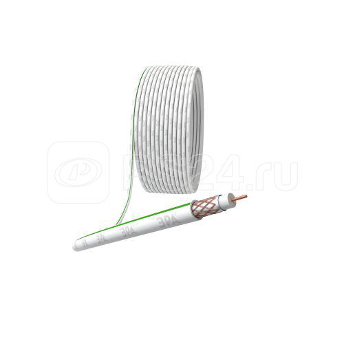 Кабель коаксиальный SAT 703 B Cu/оплетка Cu 75% PVC 75Ом бел. (м) S-B-75-PVC100 Эра Б0044612