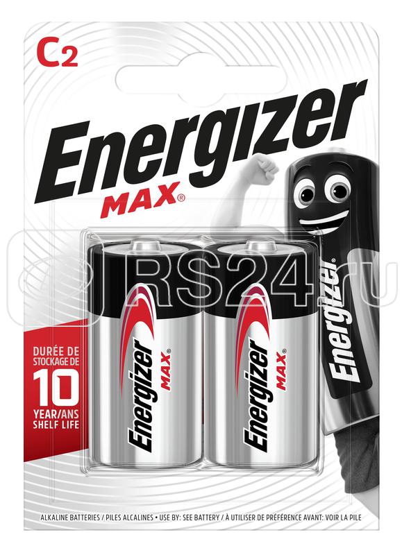 Элемент питания алкалиновый C/LR14/343 Max BL2 (блист.2шт) Energizer E302306700
