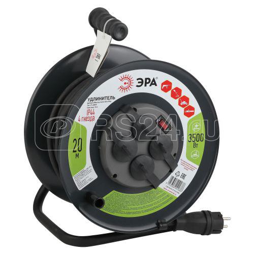 Удлинитель на метал. катушке 4х20м с заземл. 16А IP44 RMx-4es-3х2.5-20m-IP44(KG) КГ 3х2.5 Эра Б0043057