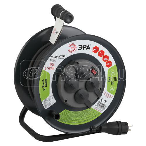 Удлинитель на метал. катушке 4х30м с заземл. 16А IP44 RMx-4es-3х2.5-30m-IP44(KG) КГ 3х2.5 Эра Б0043058