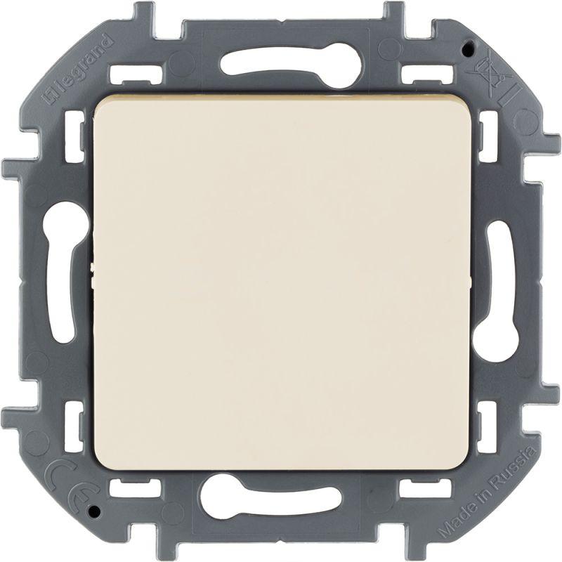 Переключатель перекрестный 1-кл. Inspiria 10А IP20 250В 10AX винтов. клеммы механизм сл. кость IEK 673681