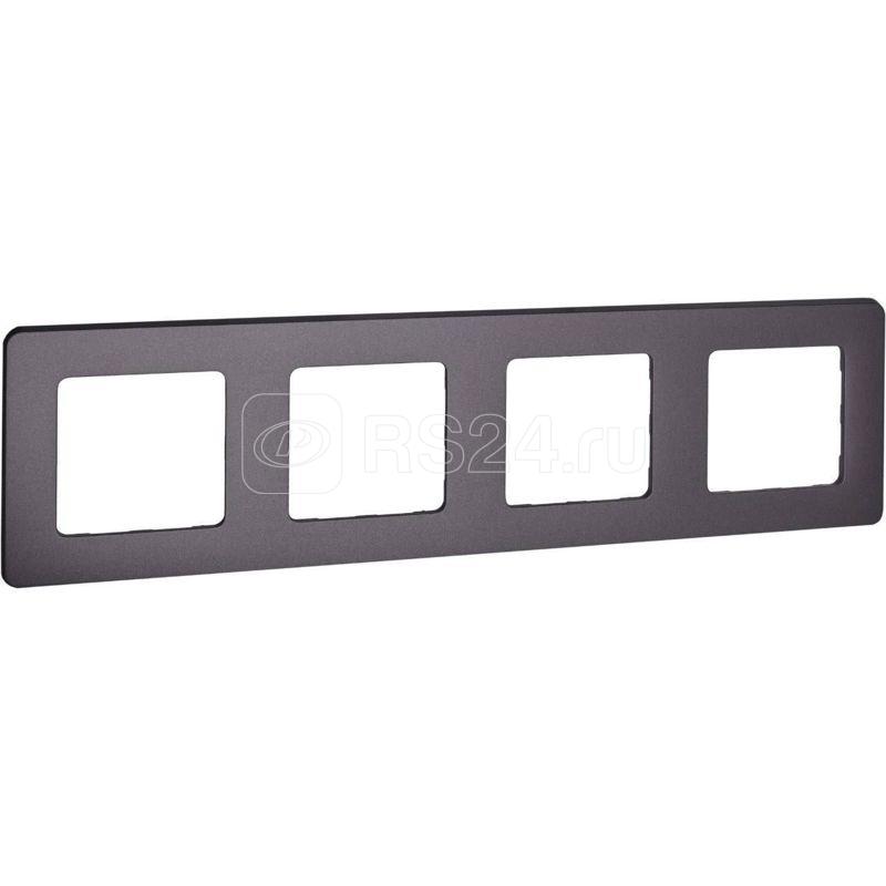 Рамка 4-м СП Inspiria IP20 дым. IEK 673967