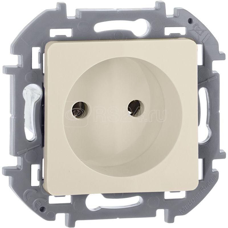 Розетка 1-м СП Inspiria 16А IP20 250В 2P механизм сл. кость IEK 673711