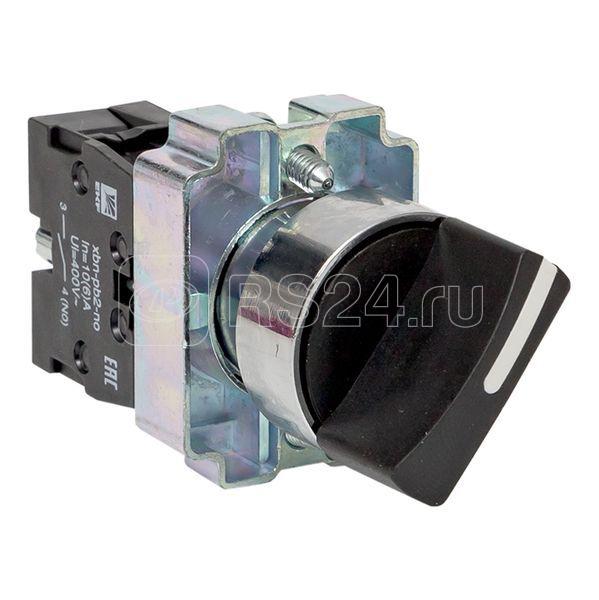 Переключатель BD21 2P короткая ручка NO EKF xb2-bd21