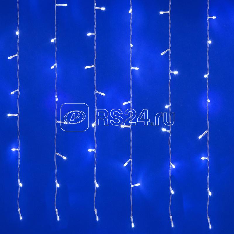 Занавес светодиодный ULD-C3020-384/DTA/RC WHITE IP44 3х2м 384 LED бел. свет провод прозр. gульт ДУ (в/к) Uniel UL-00008562