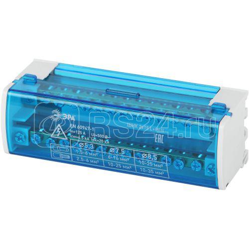 Шины на DIN-рейку в корпусе (кросс-модуль) ШНК 2х15 L+PEN NO-224-14 ЭРА Б0043932