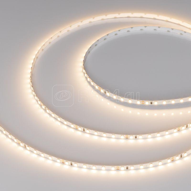 Лента светодиодная RT-A120-5mm 24V Warm 3000К 9.6Вт/м IP20 2835 узкая (уп.5м) Arlight 024105(2)