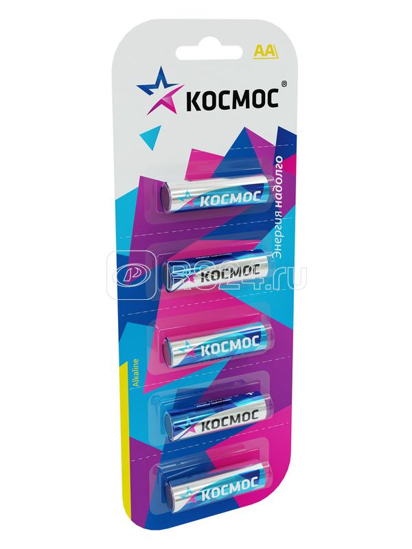 Элемент питания алкалиновый AA/LR6 BP-5 (блист.5шт) КОСМОС KOCLR65BL