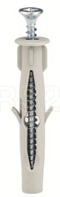 Саморез 4х60мм с дюбелем F8 (уп.100шт) DKC CM06542