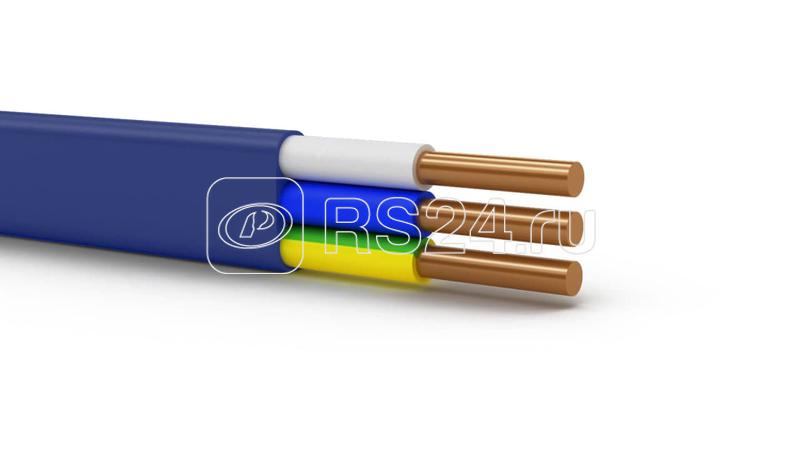 Кабель Русский Свет ВВГ-Пнг(А)-LS 3х1.5 ОК (N PE) 0.66кВ (уп.10м) ЭК000093311